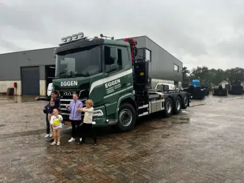 Ausgelieferter LKW DAF XF 480 FAW an Eggen B.V.