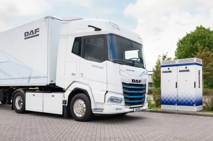 PACCAR-Ladestationen zum Laden von Elektro-Lkw